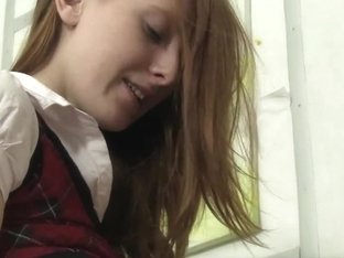 Redhead Teen Linda Suck And Fuck A Huge Cock