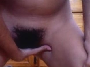 Hairy Masturbation Video