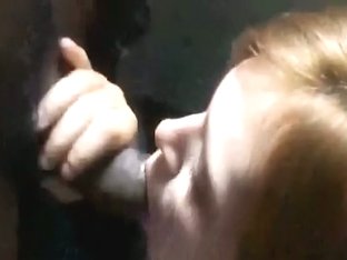 Redhead Teen Sucks A Black Dong