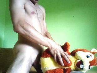 Fucking a toy