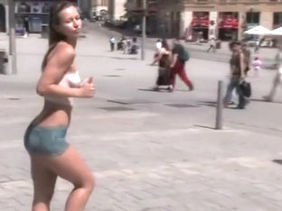 Susanna Spears Body-art Naked Girl In Public