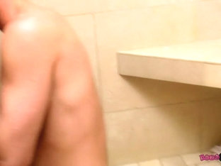 Alex Gets That Cock In The Shower - Alex Andrews Jake Steel - HomoEmo