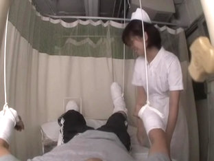 Kinky Asian Nurse Sucks Her Patient's Hot Rod In Porn Movie