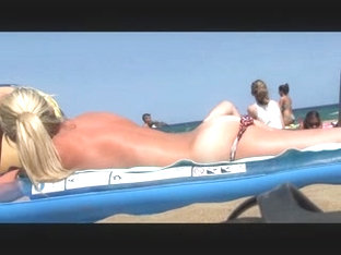 Btb 03 321m Incredible German Blond Topless Wife Beach Ibiza