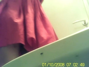 Beautiful toilet spy cam close up of girls nub after pissing