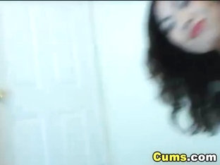 Busty Asian Babe Fingers Her Cunt