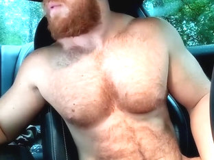 Muscle Bear Jerk On The Woods 2 Part