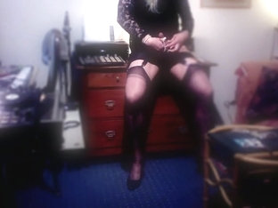 Hottest shemale clip with Stockings, Amateur scenes