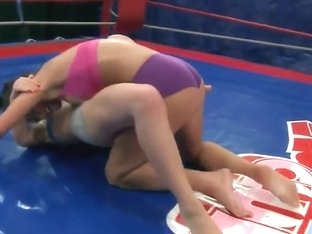 Awesome Fight Of The Sexy Denise Sky And Tiffany Doll