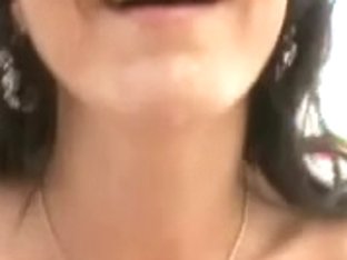 Pleasing Latin Babe Make Precious Blow Job. Duble Cum In The Throat