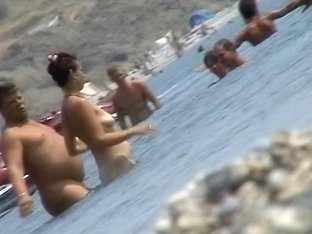 Women Caught Going In And Out Of The Water With A Spy Cam