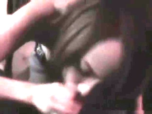 Amateur Brunette GF Sucking Cock