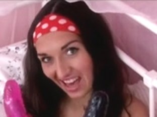 Dark Brown masturbates