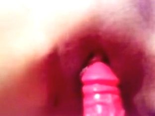 Sticking My Red Toy Up My Pink Pussy