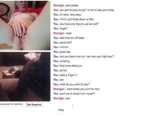Redhead Girl Wants The Stranger To Cum For Her On Omegle