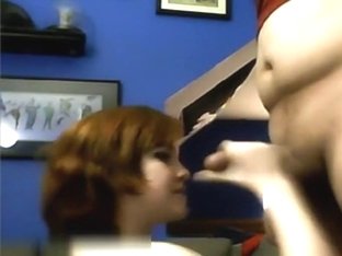 Pretty Painted Redhair Puertorrican Girlfriend Make A Hot Webcam Blowjob