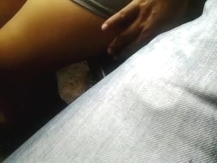 Very Sexy Legs Touch In Bus
