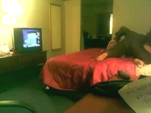 White Big Beautiful Woman Bonks Darksome Paramour In Hotel Room