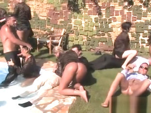 In this scene youll be watching a blonde and a br