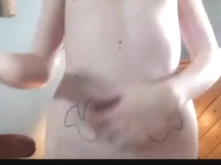 22yo readhead small tits hairy pussy HOT 6 rubbing 1