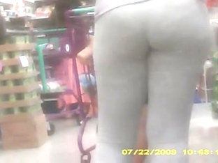 Lovely Black Spanish Butt Hidden Cam
