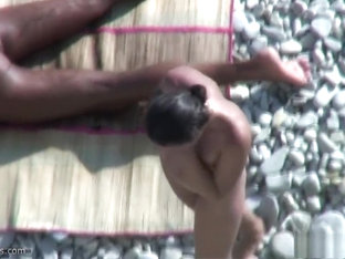 Double Penetration At The Beach