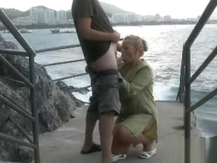 Due bottarelle sulla scogliera