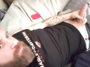 jacking off and showing off my big balls