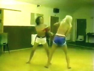Fv Tina Vs Robin Rematch Topless Boxing