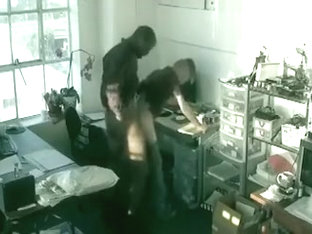 Office fuck black