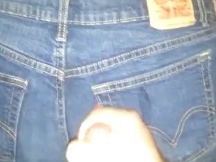 Cumming On Wifes Ass In Jeans