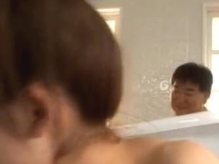 Cock Pleasing Erika Kashiwagi Makes An Old Man Cum