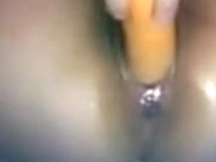 Sex toys inserted in my fuck holes