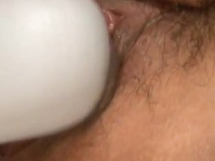Reina Mizuki Gets Vibrator And Syringe With Cum In Her Cooter