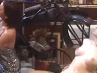 Oceane in the Garage