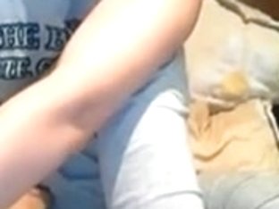 Legal Age Teenager angel sits on her toy