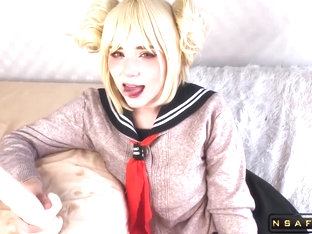 Sweetie Fox In Himiko Toga Was Fucked By Dildo