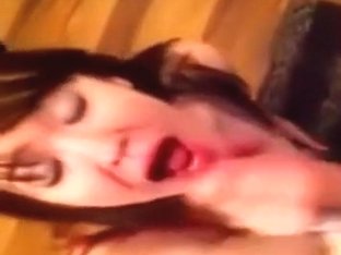 Girl In Pussycat Outfit Sucks Cock POV And Swallows