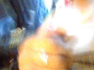 solo strokeoff wearing fishnets stockings