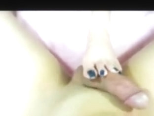 Long Toenails  Footjob1