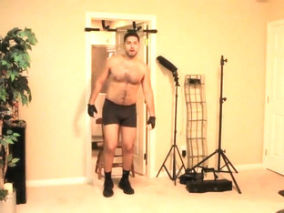 Don Stone Hairy Latino Legs & Back Workout 8