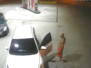 Hot Guy Sucking A Dick At The Gas Station