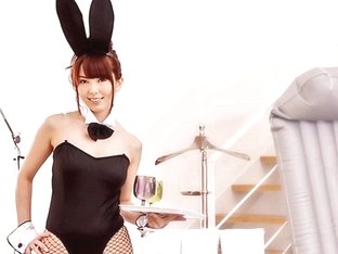 Japanese bunny girl Yui Hatano pussyfucked