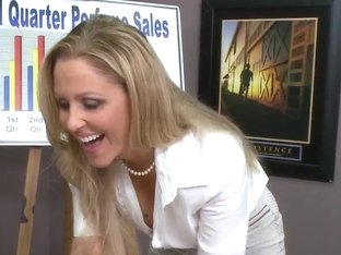 Julia Ann Is An Office Slut With Snobbish Smile