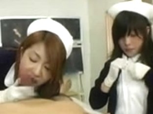Censored Japanese Nurse Helps A Patient
