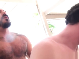 Otter bareback pounded by hunky wolf