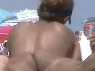 Amazing Beach Voyeur Vid Of Two Nudist Girls And Their Wet Pussies