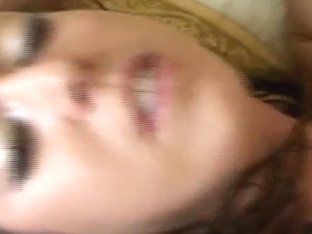 Brunette Teen Sucking Big Cock And Get Facials