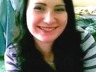 Look at her view which tells us that she is happy