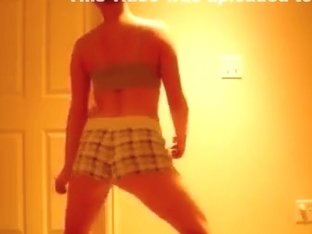 Most Excellent Twerking Web Camera Constricted Raiment Clip